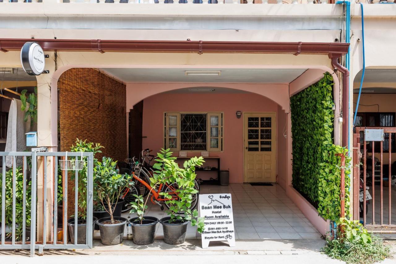 Hostel Baan Mee Suk Ayutthaya Exterior foto